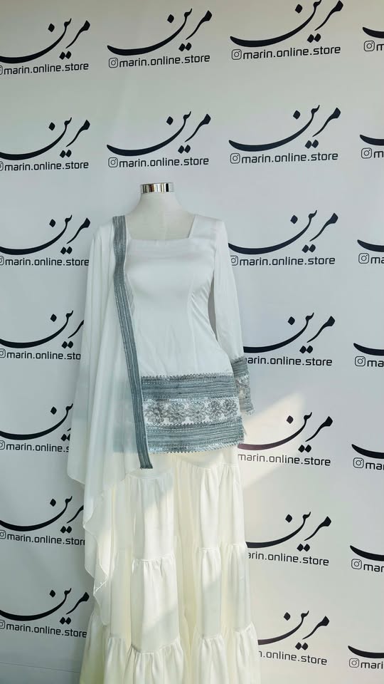 🤍 Elegant White Afghan Traditional Outfit ✨